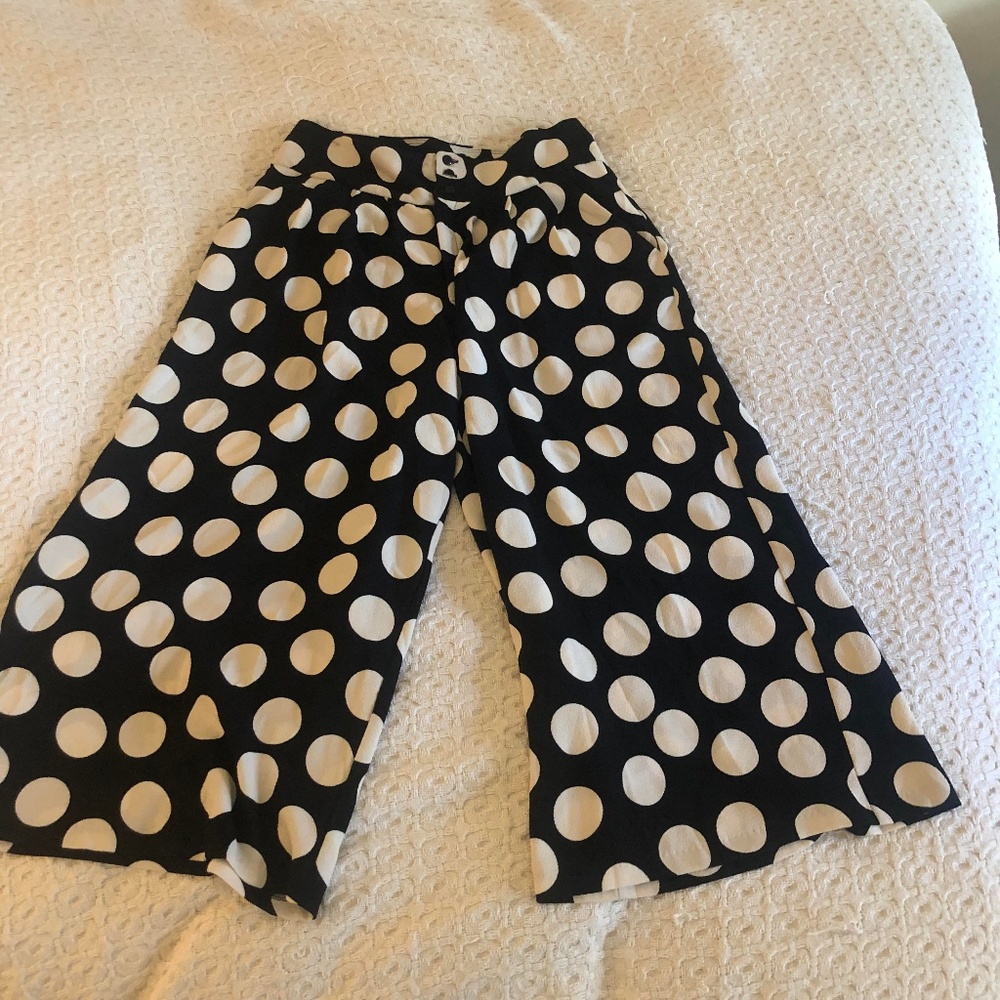 Polka Dot Gaucho Pants